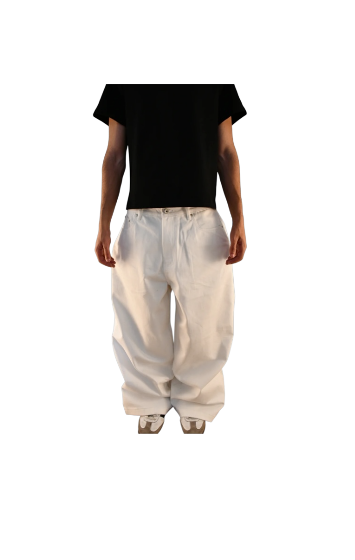 District White Selvedge Denims