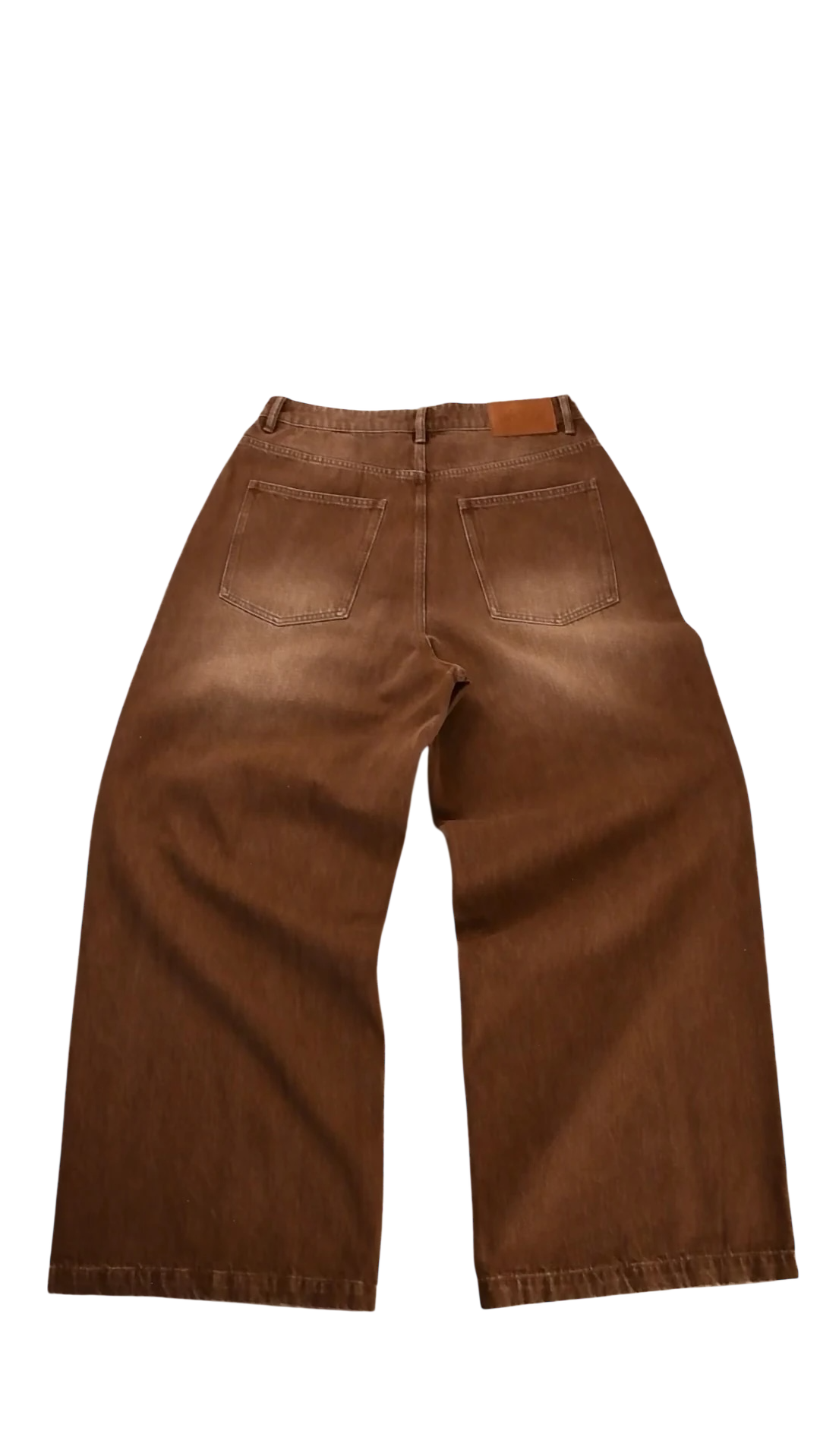 District Faded Brown Denims