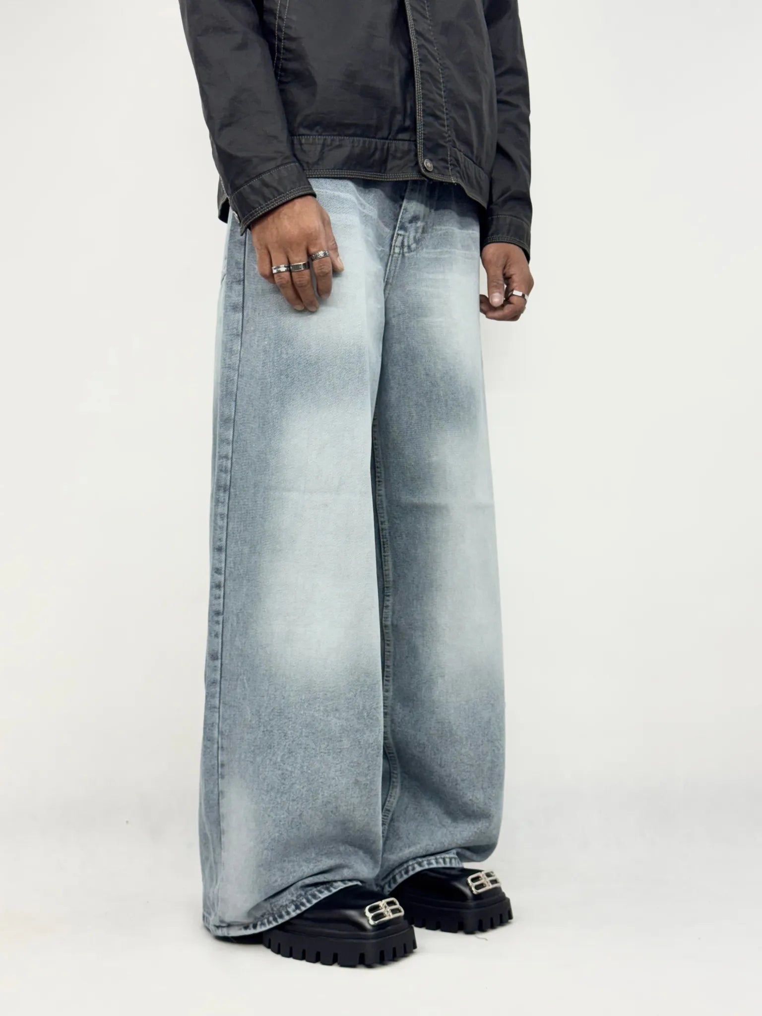 District Frost Washed Denims
