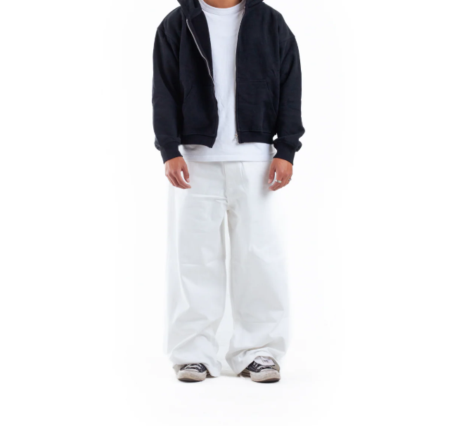 District White Selvedge Denims