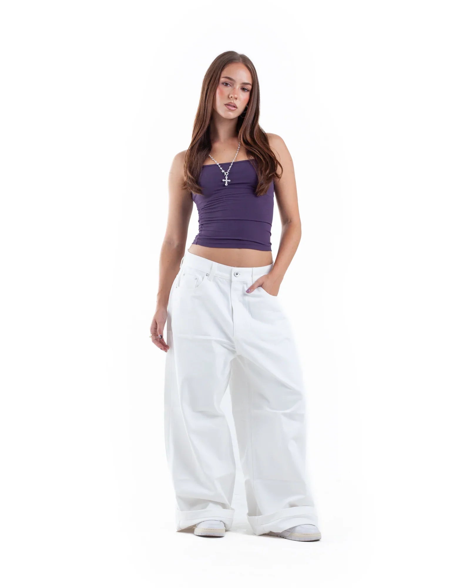 District White Selvedge Denims