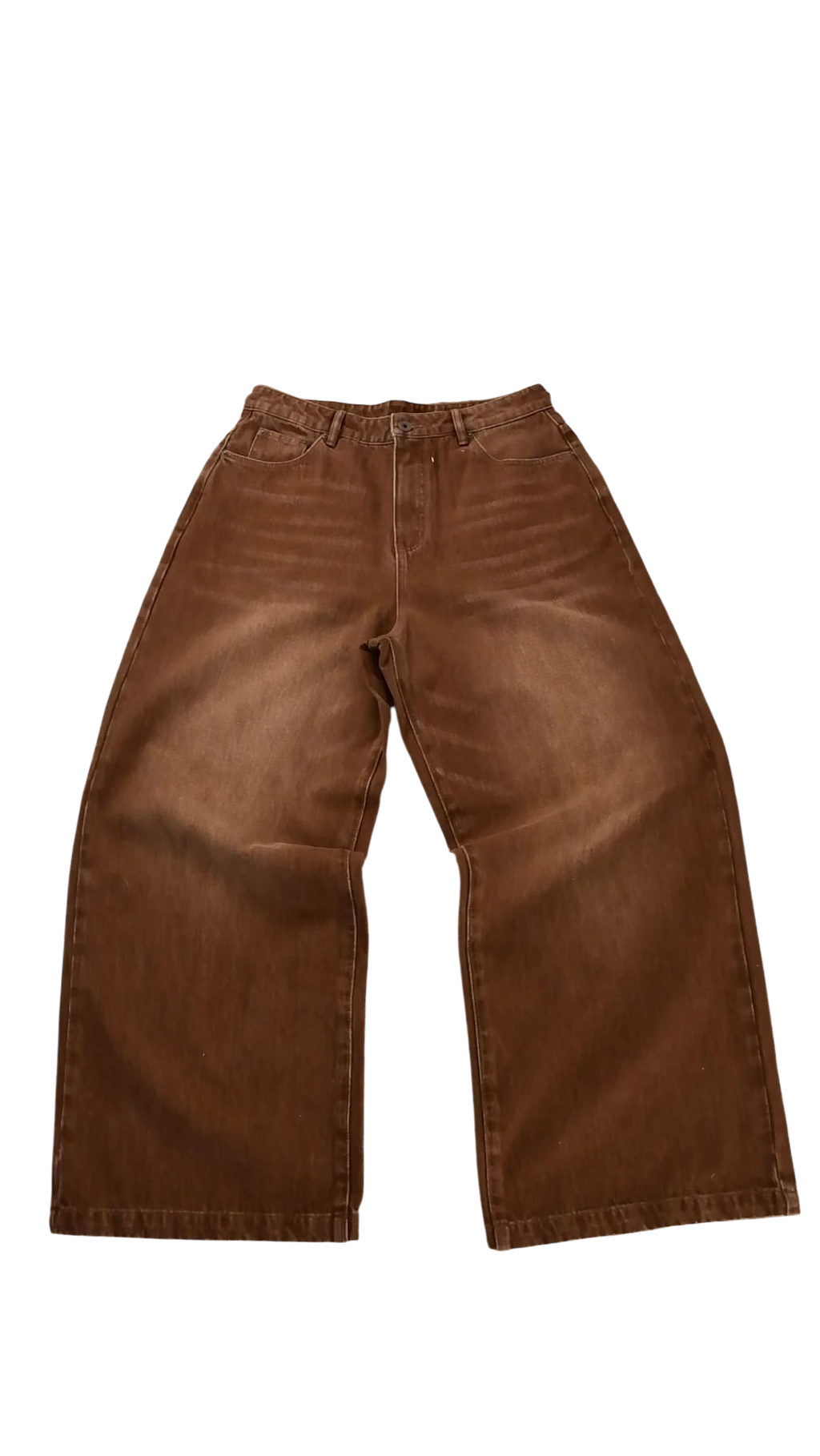 District Faded Brown Denims